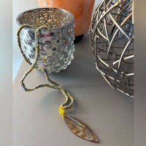 Free People Ariana Ost The Era Strand Necklace (yellow) NWT